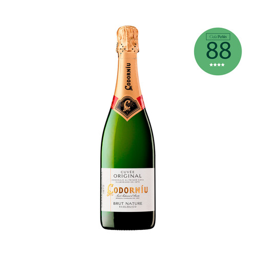 CODORNIU Cuvee Original Cava brut nature con D.O. Cava botella 75 cl.