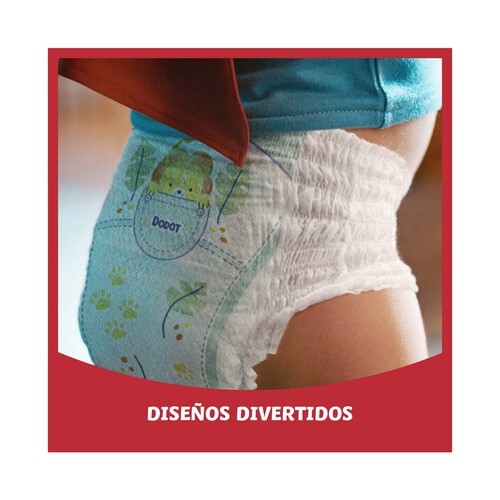 DODOT Pants (braguitas) de aprendizaje talla 4 (9-15 kg) 62 uds.