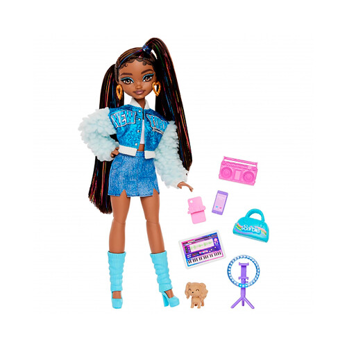 BARBIE Brooklyn Dream Besties, muñeca con accesorios.