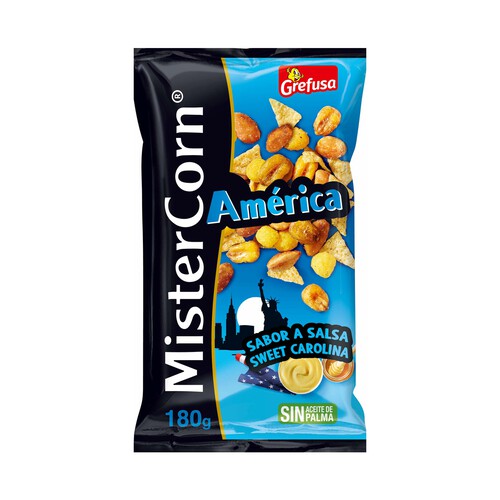 MISTER CORN Cocktail frito sabores de América MISTER CORN 180 g.