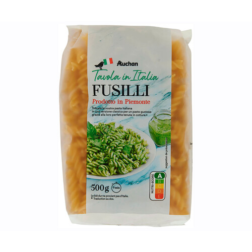 PRODUCTO ALCAMPO Fusilli tavola italia 500 g