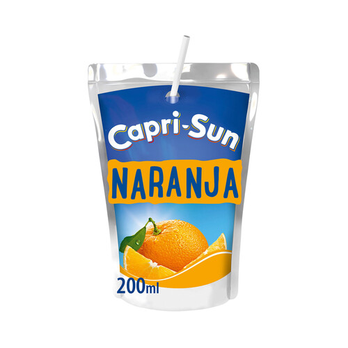 CAPRI-SUN Bebida, base de zumo de naranja 200 ml.