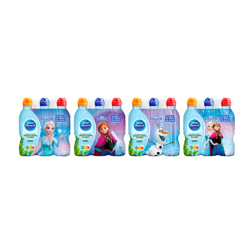 AQUAREL Agua mineral botella de 33 cl. pack de 6 uds.