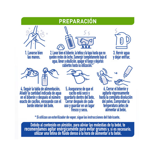 NAN Expert pro total confort Leche (1) para recién nacido con cólicos o estreñimiento, a partir del primer día 800 g.