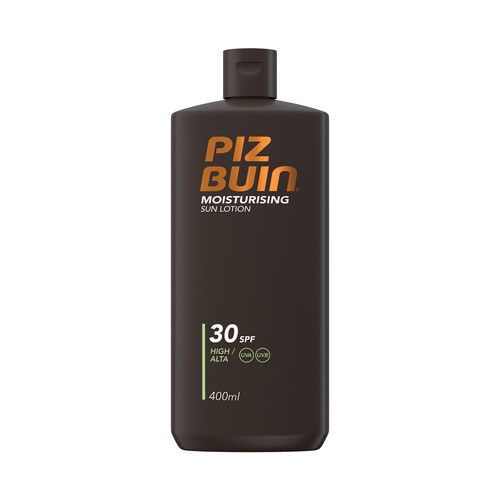 PIZ BUIN Moisturising  Protector solar hidratante con FPS 30 (alto) 400 ml.