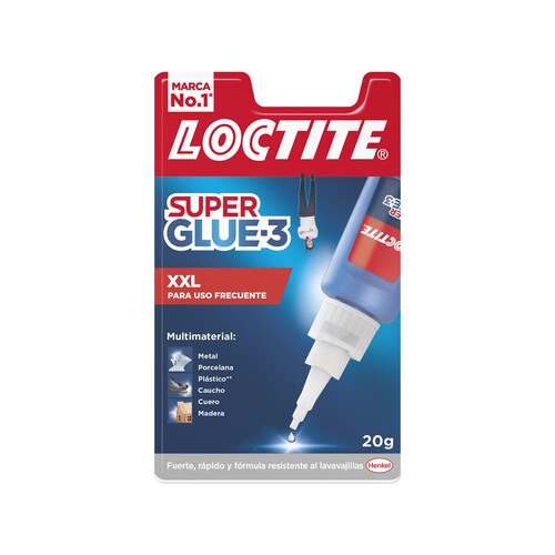 Pegamento instantáneo LOCTITE Super Glue 3 XXL, 20grs.