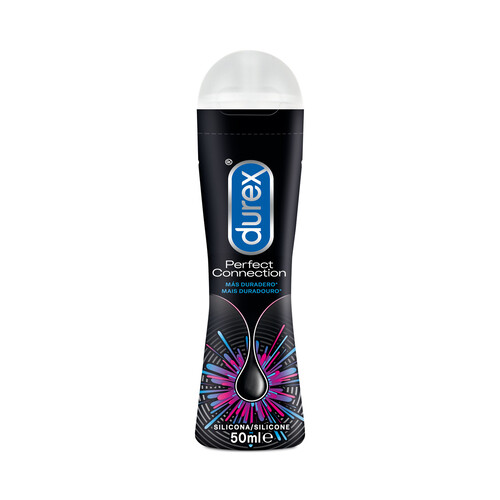 DUREX Gel lubricante íntimo con base de silicona, apto para sexo anal DUREX Perfect connection 50 ml.