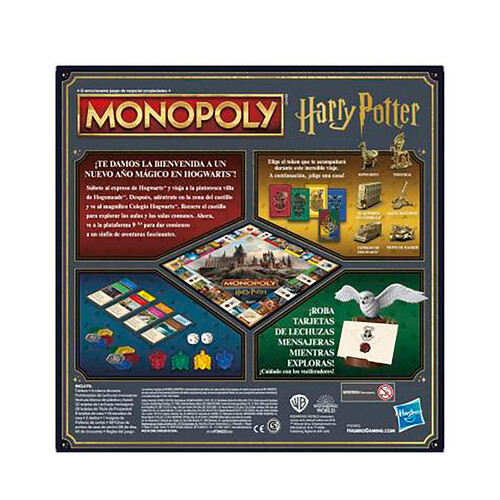 Monopoly Harry Potter HASBRO Gaming +8 años.