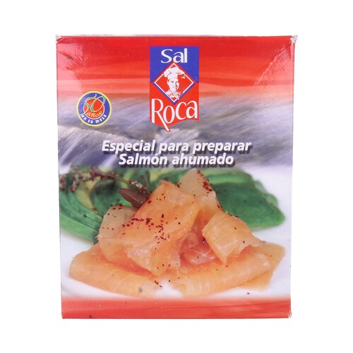 SAL ROCA Sal especial para preparar salmón ahumado SAL ROCA 1 kg.