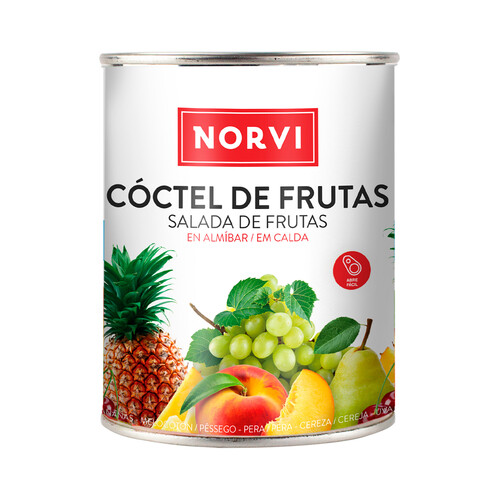 NORVI Coctel de frutas 240 g.