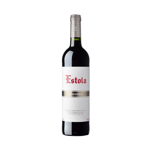 ESTOLA Vino tinto crianza D.O. La Mancha botella 75 cl.