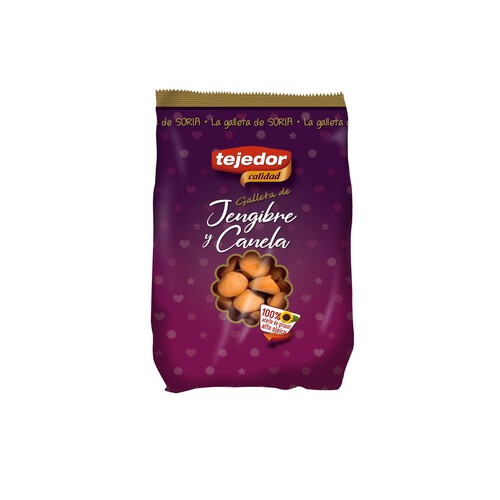 TEJEDOR Galletas de jengibre y canela 300 g.