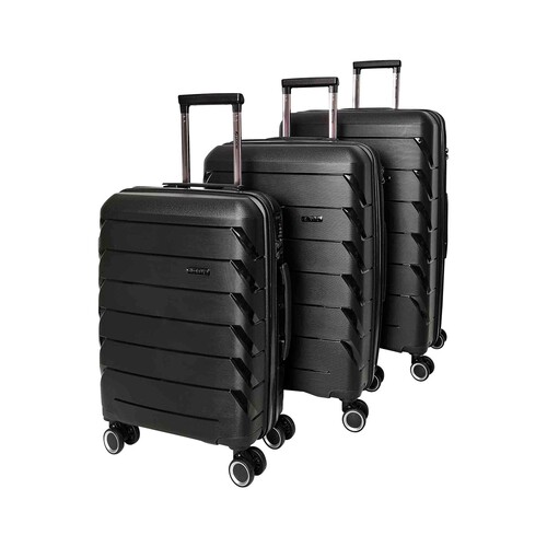 Trolley AIRPORT ALCAMPO Smart Trip 65Cm 8R Polipropileno Negro