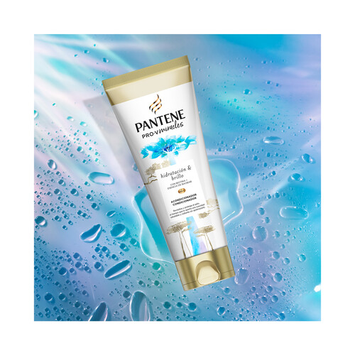 PANTENE Acondicionador hidratante para cabellos secos y deshidratados PANTENE Hydra pro miracles 200 ml.