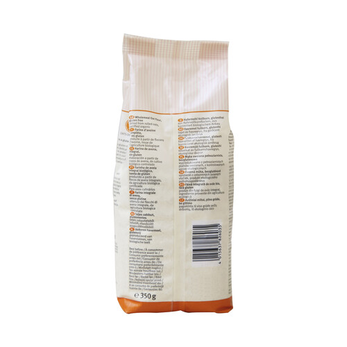 BAUCK HOF Harina de avena sin gluten bio 350 g.