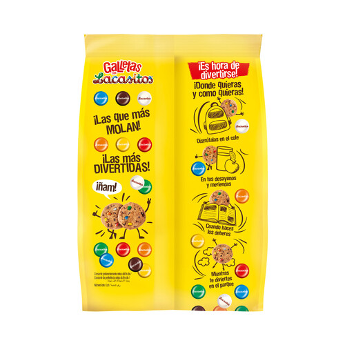 LACASITOS Galleta cookie 120 g 