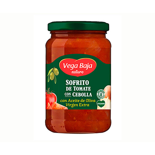 VEGA BAJA Sofrito de tomate y cebolla aove 330 g.