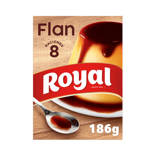 ROYAL Preparado para flan 8 raciones 186 g.