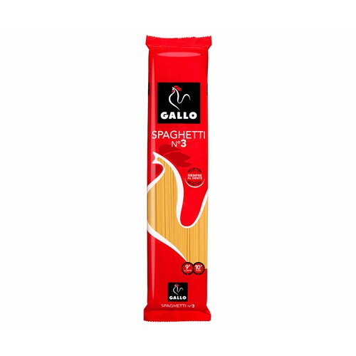 GALLO Pasta espagueti Nº 3 GALLO paquete de 250 g.