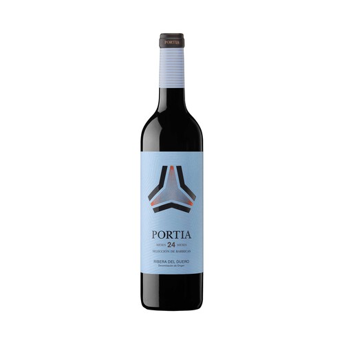 PORTIA Selección de barricas Vino tinto con D.O. Ribera del Duero botella 75 cl.