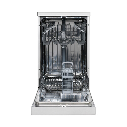 Lavavajillas TELEFUNKEN TLK046X, clasificación energética: E, H: 85cm, A: 44,8cm, F: 59,8cm, Inox.