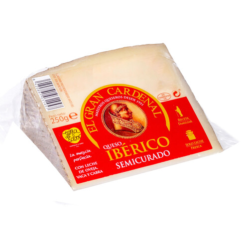 EL GRAN CARDENAL Queso iberico semicurado 250 g.