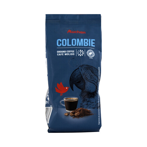 PRODUCTO ALCAMPO Café molido de Colombia, intensidad 7 250 g.