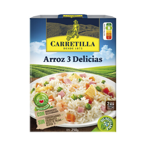 CARRETILLA Arroz tres delicias CARRETILLA 250 g