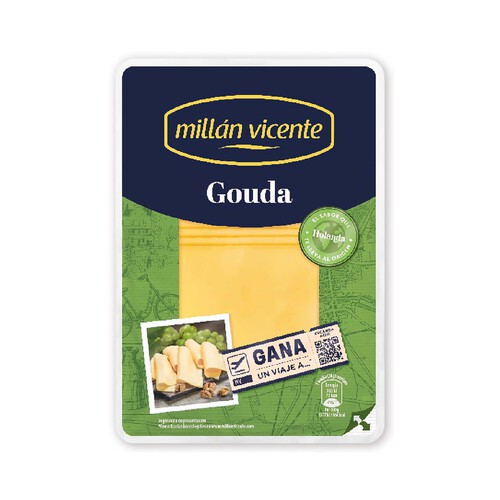 MILLÁN VICENTE Queso en lonchas Gouda 240 g.