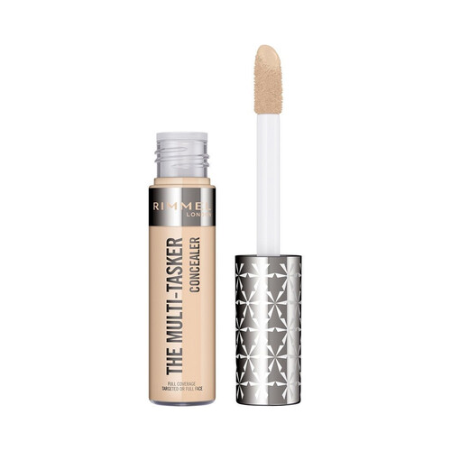 RIMMEL Multitasker  tono 020 Fair Corrector líquido resistente al agua, de larga duración.