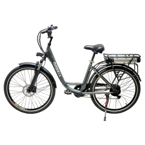 Bicicleta eléctrica NILOX J5 PLUS, 250W, vel max 25km/h, ruedas 26x1.75, autonomía 65Km.