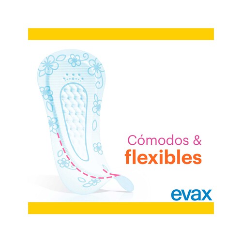 EVAX Salvaslips normal multiforma para todo tipo de braguitas 34 uds.