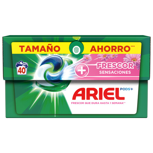 ARIEL Detergente líquido sensaciones 40 lav.