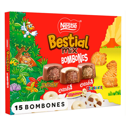 NESTLÉ Bombones bestial mix 192 gr.