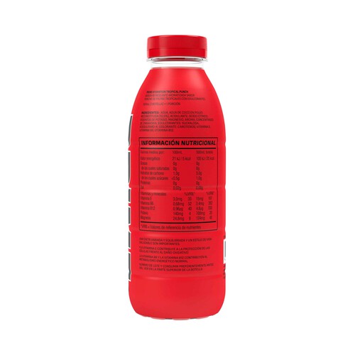 PRIME Tropical Punch Bebida isotónica 500 ml.