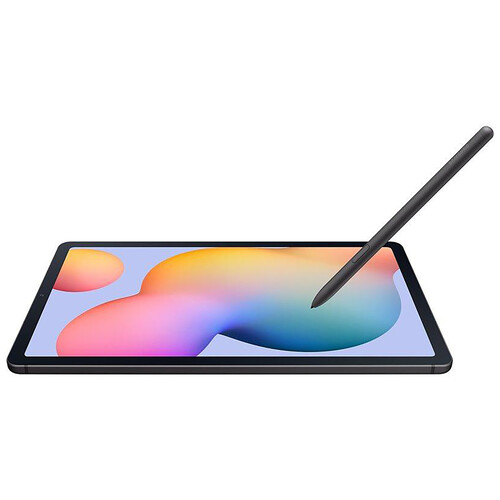 Tablet SAMSUNG Galaxy Tab S6 Lite 128GB + 4GB RAM, color gris, pantalla 26,4cm (10,4).