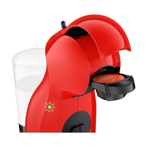 Cafetera de cápsulas DE´LONGHI Piccolo XS R EDG210.R, cápsulas Nescafé Dolce Gusto.