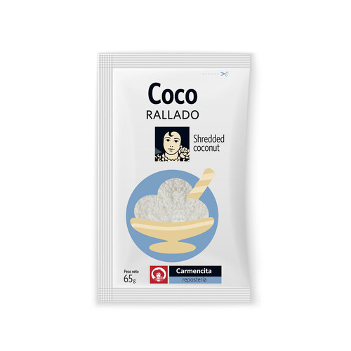 CARMENCITA Coco rallado CARMENCITA 65 G.