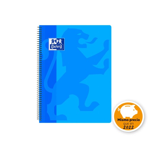 Cuaderno cuadrícula 4x4 con margen 80 hojas OXFORD.SCHOOL CLASSIC