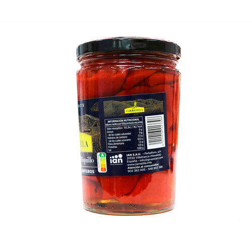 CARRETILLA Pimientos del piquillo enteros