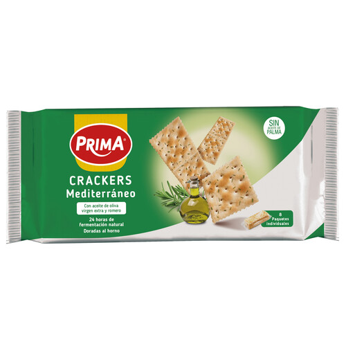 PRIMA Mediterráneo Crackers 250 g. 