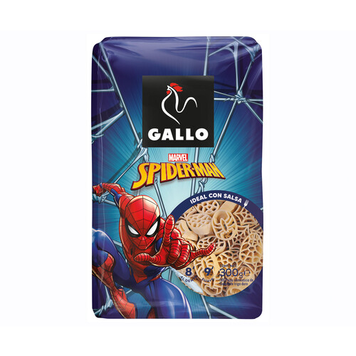 GALLO Pasta marvel spiderman 300 g.