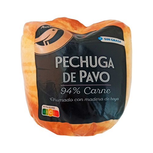 AUCHAN Pechuga de pavo GOURMET Producto Alcampo - Loncha fina 1 mm