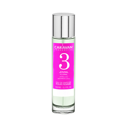 CARAVAN 3 Eau de perfume para mujer con vaporizador en spray 150 ml.