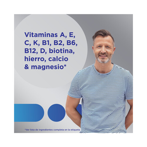 MULTICENTRUM Hombre 50 + Complemento nutricional específico para hombres de más de 50 años 30 comprimidos.