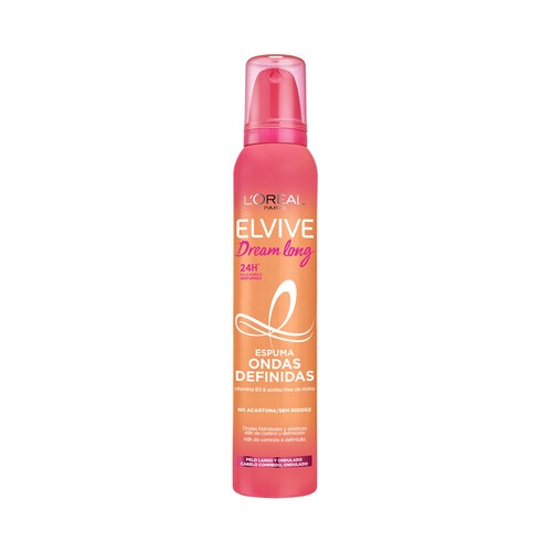 ELVIVE Espuma para ondas definidas en cabellos largos y ondulados ELVIVE Dream long 200 ml.