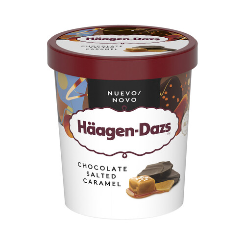 HÄAGEN-DAZS Tarrina de helado de chocolate y caramelo salado 460 ml.
