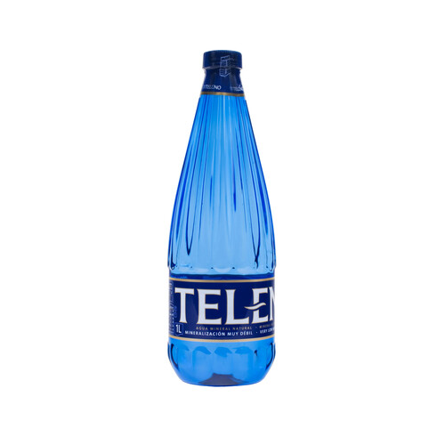 TELENO Agua mineral botella de 1 litro