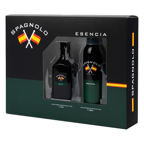 SPGANOLO Esencia Estuche con colonia y after shave.