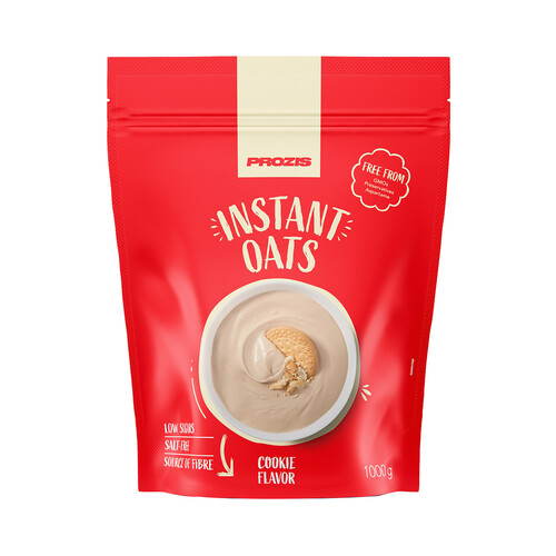 PROZIS Avena instantánea en polvo con sabor a galleta 1 kg.